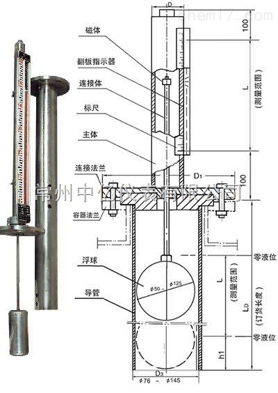 UDZ-1DUDZ-1D插入型磁浮球(qiú)液位計廠家